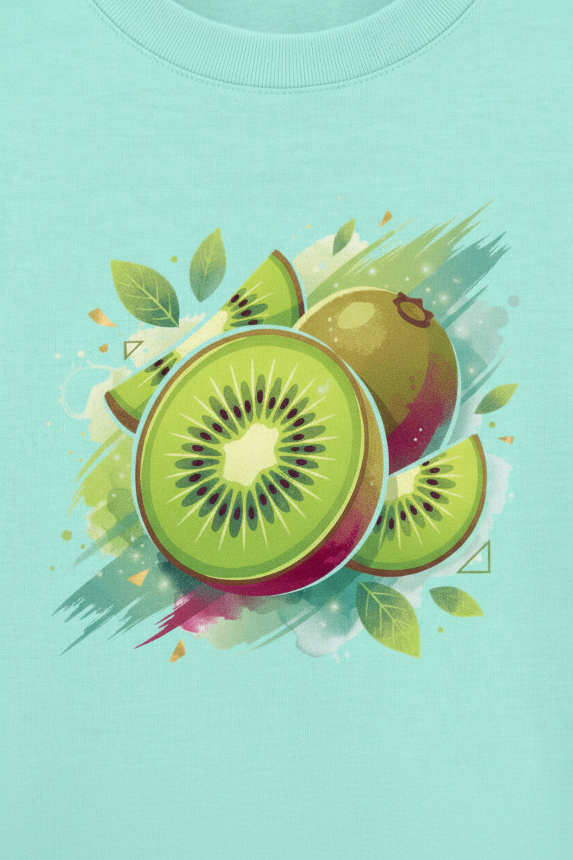 Kiwi Oversized Tee - Mint Green